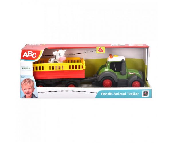 ABC Fendti Animal Trailer cu vițel - Simba Toys