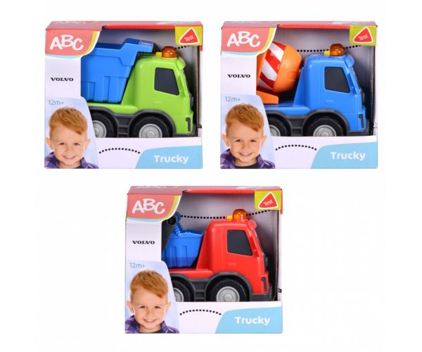 ABC Volvo Camioane de oraș în mai multe variante 13 cm - Simba Toys