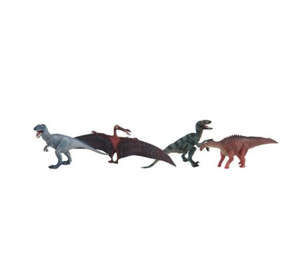 World Of Animals: Dinozaur 4 bc set de joacă