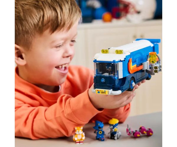LEGO® Sonic the Hedgehog™: Baza vehiculului echipei lui Sonic (77006)