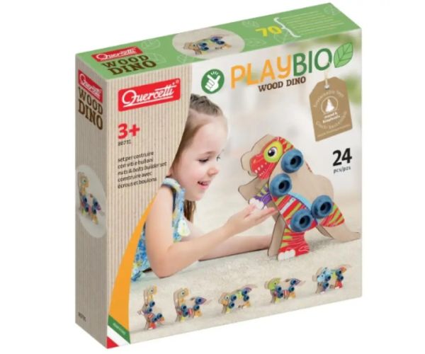 Quercetti: Play Bio se poate asambla dinozaur 24 bucăți