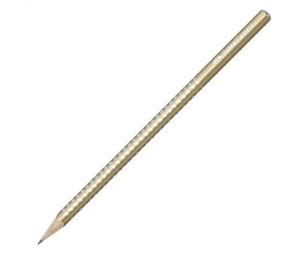 Faber-Castell: Sparkle creion grafit auriu 1 bucată