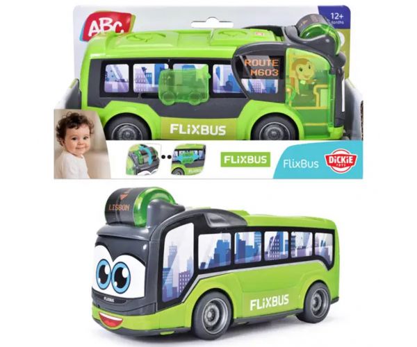 ABC Autobuz Flixbus zâmbitor - Dickie Toys