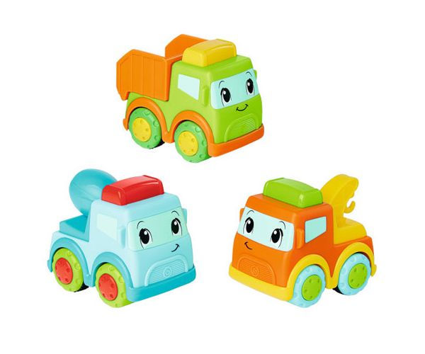 ABC Press n Go camioane în trei variante diferite - Simba Toys