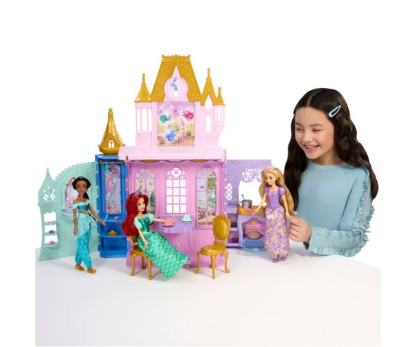 Disney Prințese Castel cu Rapunzel și Păpușă - Mattel