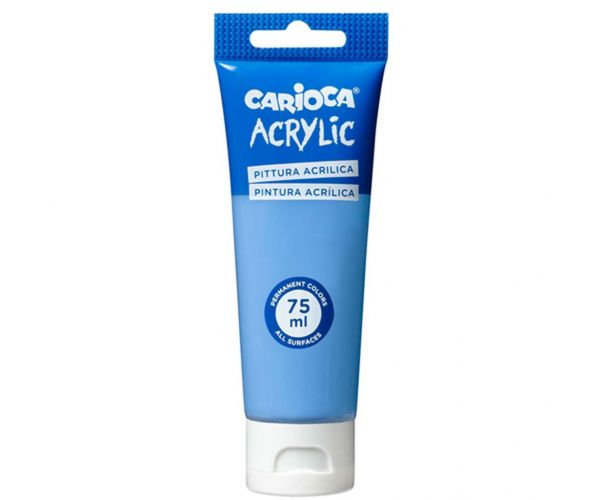 Acrilic 75ml vopsea acrilică albastru deschis - Carioca