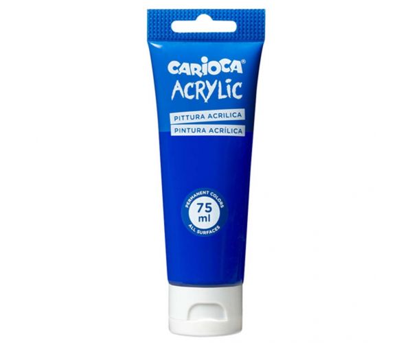 Acrilic 75ml vopsea acrilică culoare albastru închis - Carioca