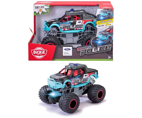 Ford F-150 Police mașină mică cu lumină și sunet - Dickie Toys