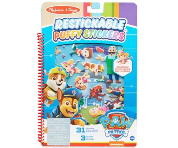 Melissa & Doug: Paw Patrol Adventure Bay caiet de abțibild