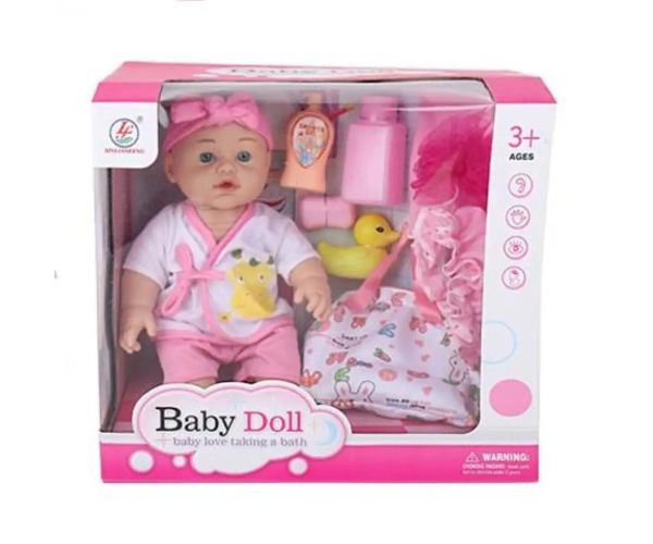Baby Dolls păpușă nou-născută cu set de baie, două variante