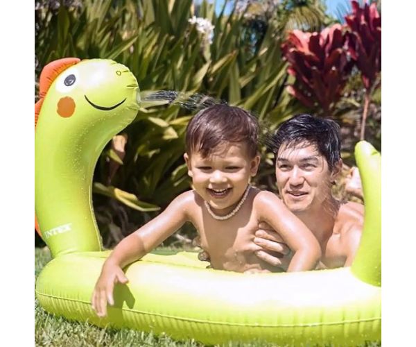 Intex: Piscină gonflabilă pentru baby Dino Splash 119x109x66cm