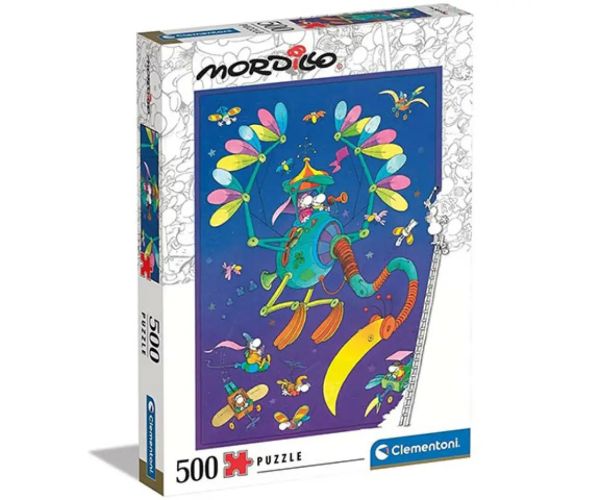 Mordillo Travel puzzle 500 bucăți - Clementoni