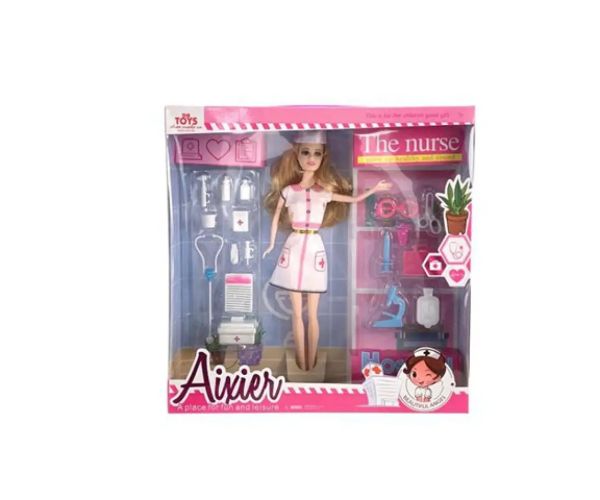 Nicky păpușă asistentă medicală 29cm