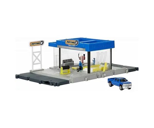 Matchbox: Action Drivers Service auto set de joacă - Mattel