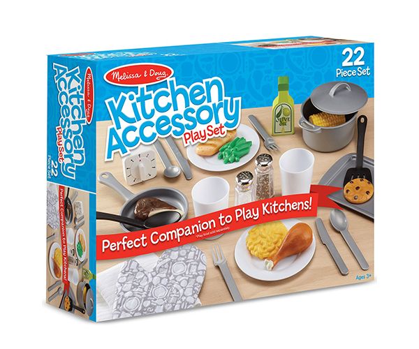 Konyhai eszközök 22db-os játékszett - Melissa & Doug