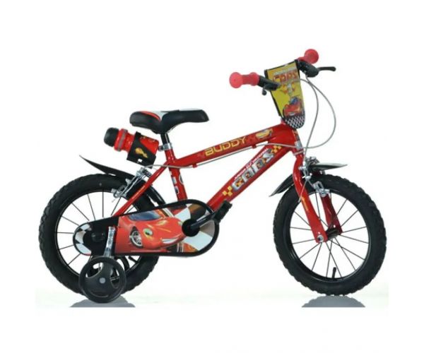 Cars bicicletă roșie mărimea 16