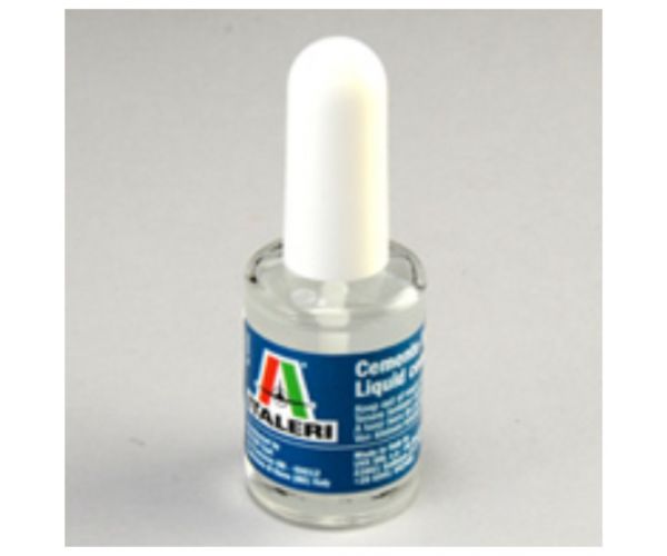 Adeziv pentru machete Italeri cu pensulă 15ml - cu pensulă subțire
