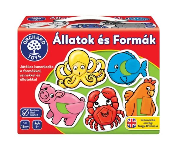 Animale și forme jucărie educativă