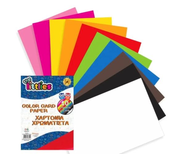 Hârtie carton cu 10 culori 35x25cm