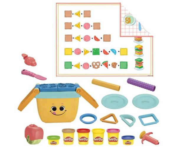 Play-Doh: Forme de picnic set de începători cu accesorii - Hasbro
