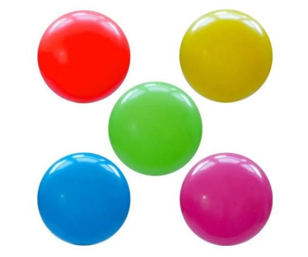 Bola colorată 7,5cm în mai multe variante 1buc