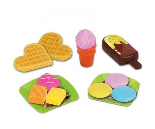 Set de dulciuri cu gofre și bonbon
