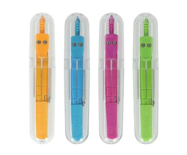 Spirit: compas colorat în suport plastic 1bc
