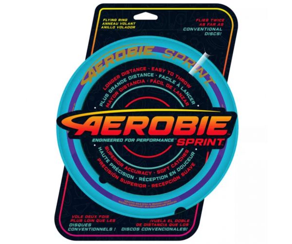 Aerobie: Sprint Ring frisbee 25 cm, în diverse variante, 1 buc.