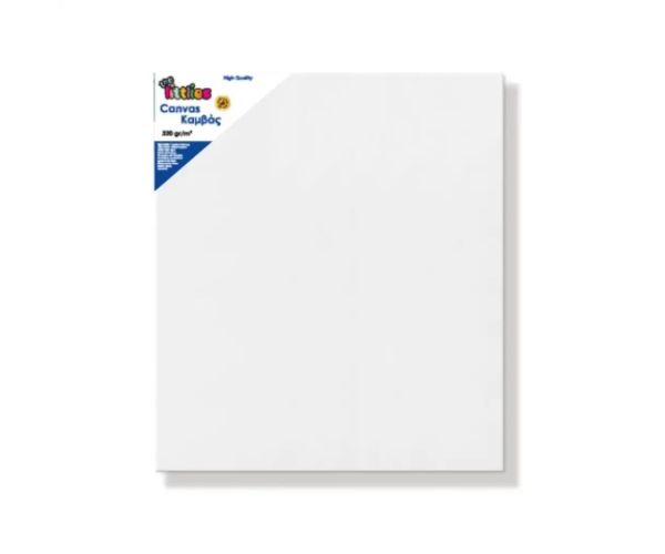 Pânză albă întinsă pentru desenat 60x70cm