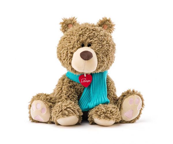 Jucărie de pluș Bariboo urs cu eșarfă 30cm - Lumpin