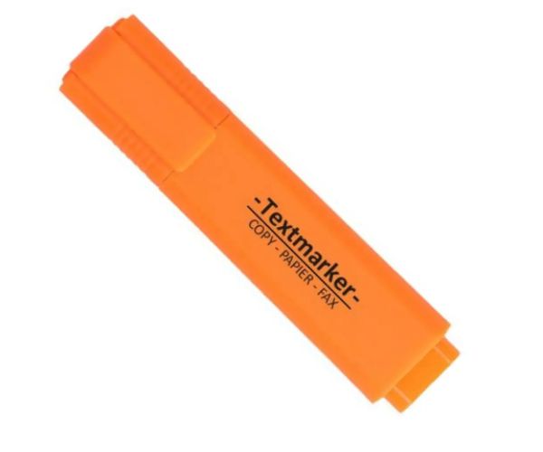 Spirit: Textmarker neon portocaliu textliner 1-4mm vârf tăiat