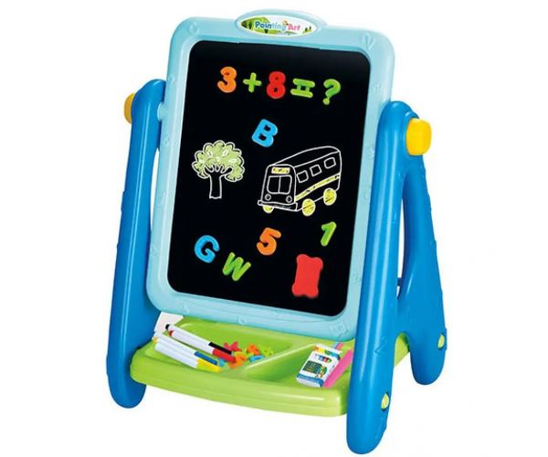 Culoarea albastră, cu două fețe tablă desen cu accesorii