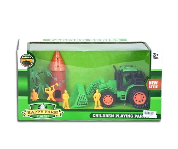 Happy Fermă Tractor cu accesorii-