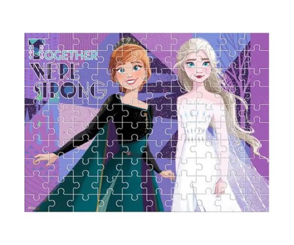 Frozen 2 se poate colora 2 in 1 puzzle 100 bucăți