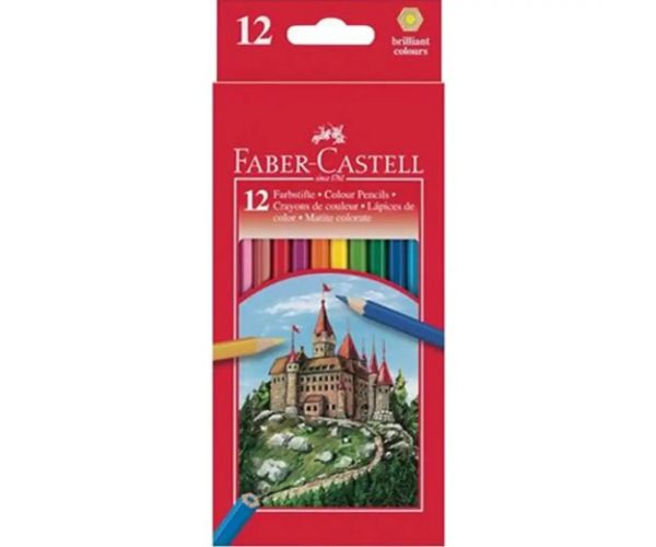 Faber-Castell: Set creioane colorate de 12 bucăţi