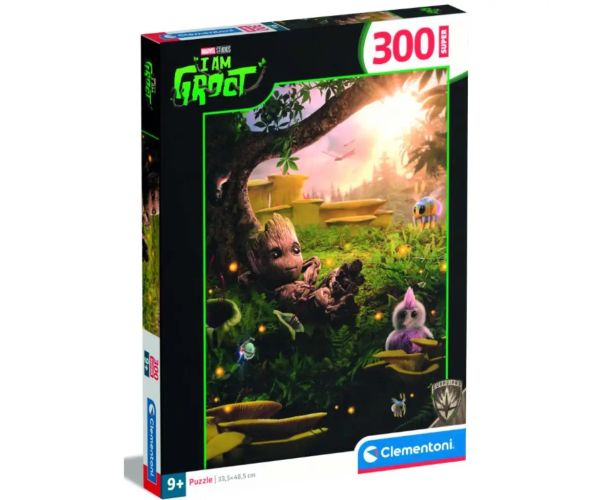 Puzzle Marvel Groot 300 de piese - Clementoni