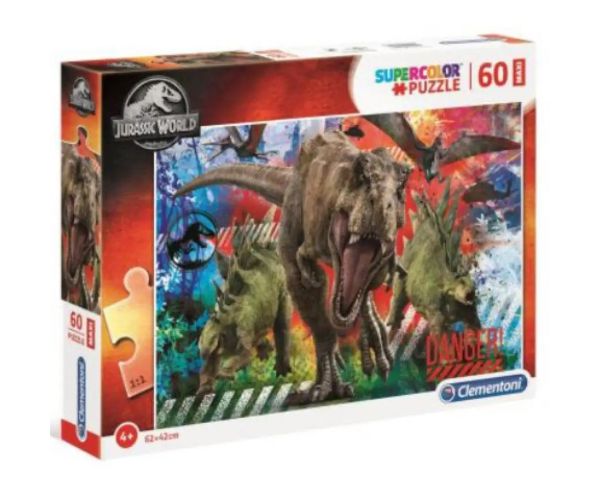 Clemetoni: Jurassic World puzzle maxi de 60 de piese