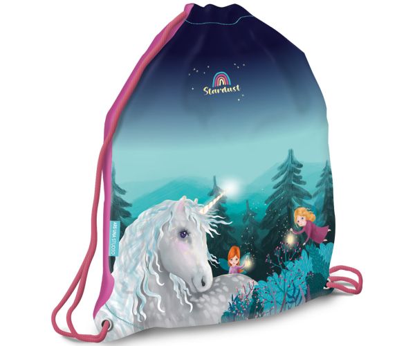 Ars Una: Stardust unicorn model sac de umăr, sport 32x42cm