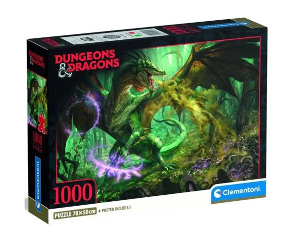 Dungeons & Dragons puzzle de 1000 de piese - Clementoni