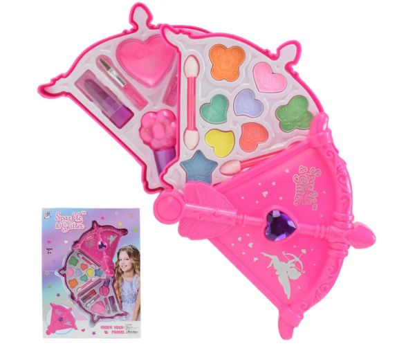 Sparkle & Glitter: Set de machiaj în două niveluri în formă de săgeată