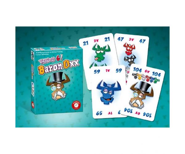 Ai grijă(z)6! - Joc de cărți Baron Oxx - Piatnik