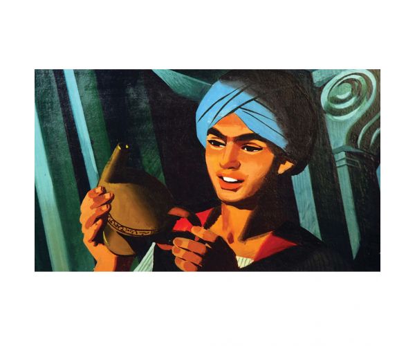 Aladdin și lampa fermecată diapozitiv