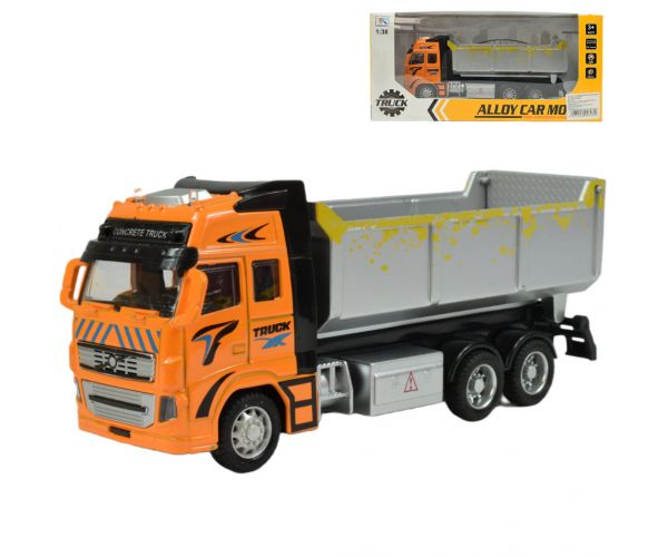Alloy Car: basculantă cu lumină și sunet 19cm