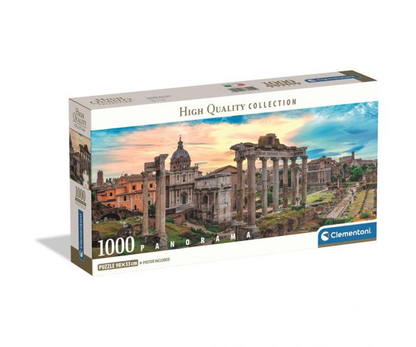 Amurg deasupra Imperiului Etern - puzzle panoramic de 1000 de piese - Clementoni