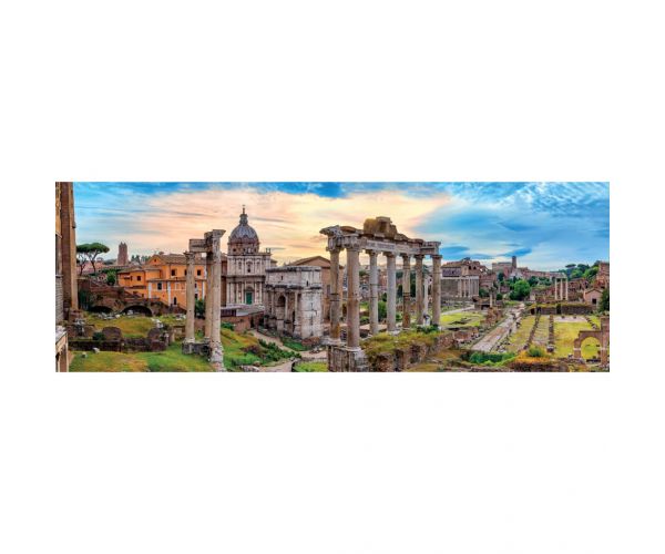 Amurg deasupra Imperiului Etern - puzzle panoramic de 1000 de piese - Clementoni