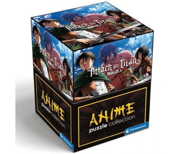 Anime Attack on Titan 2 500db-os puzzle - Clementoni