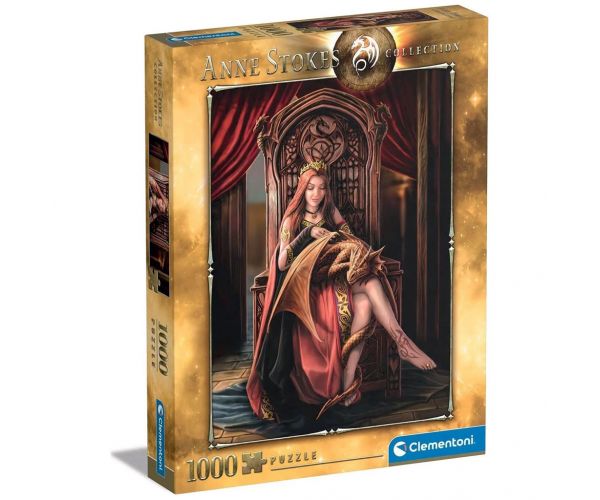 Anne Stokes Barátok mindörökké 1000 db-os puzzle - Clementoni