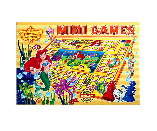 Ariel a kis hableány mini társasjáték - D-Toys