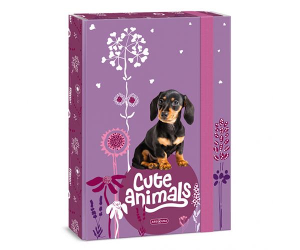 Ars Una: Animale drăguțe - Cutie cu caiete A4 pentru câini