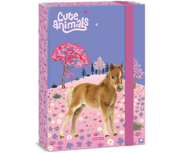 Ars Una: Animale drăguțe - Cutie pentru caiete A4 cu cal